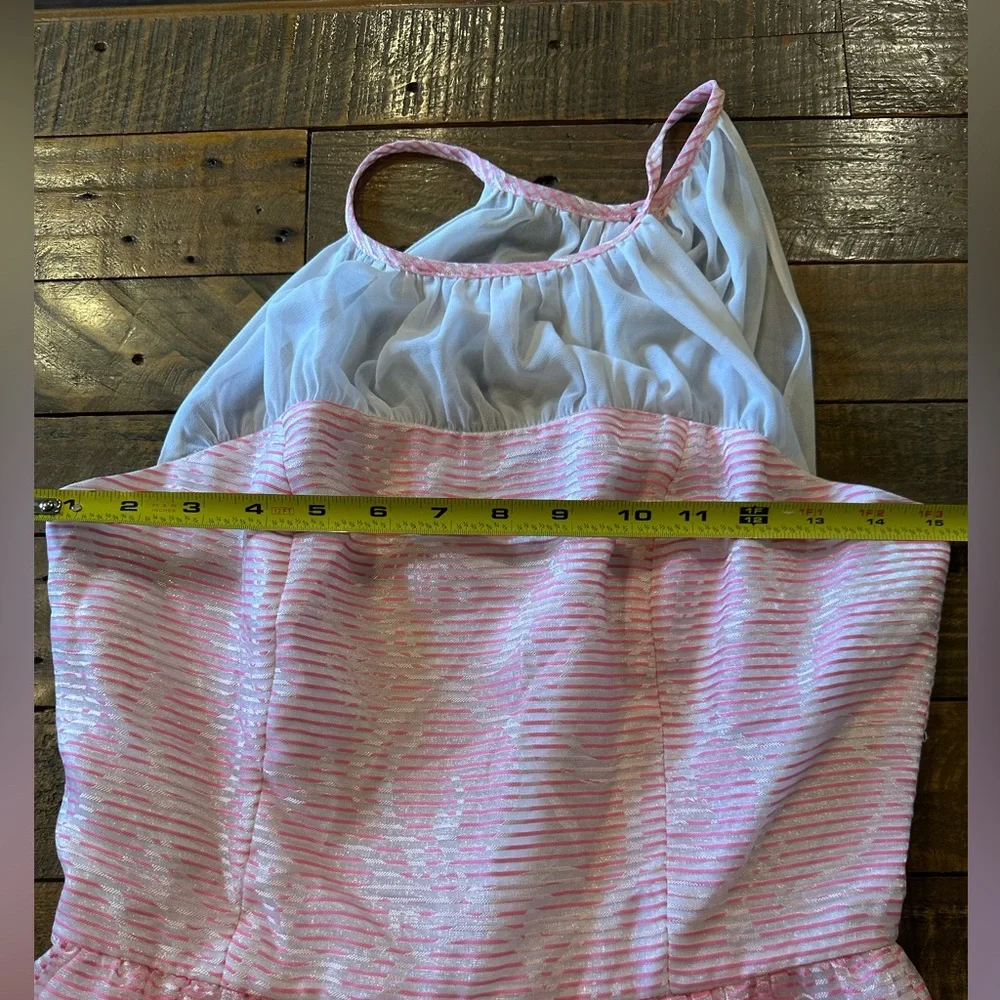 Lilly Pulitzer Kailey Dress Pink & White Size 2 - Picture 8 of 11